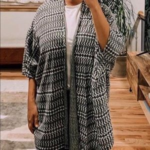Patterned cardigan